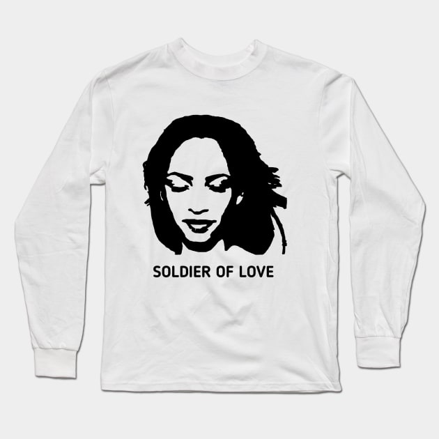 Soldier Of Love Long Sleeve T-Shirt by UGLY BLACK SHEEP